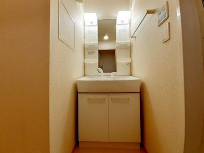 【洗面所】 | ヴィラＫＡＲＡＳＡＷＡ　Ｂ