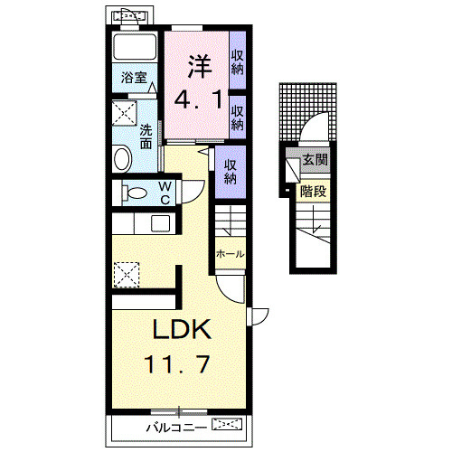 ハイネスの間取り