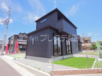 【外観】 | 奈良市押熊町の新築一戸建 全５区画 | 現地写真（４号地外観）堂々完成！実際の建物内をご内覧できます♪※現地に係員は常駐しておりません。