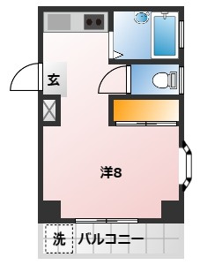 【間取り】 | レジデンスメウ・ミシマ