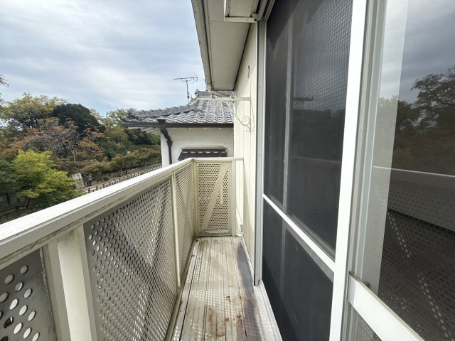 ハイツRIVER WESTのバルコニー