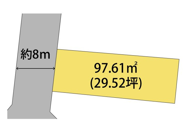 和歌山市網屋町・土地・127438の区画図