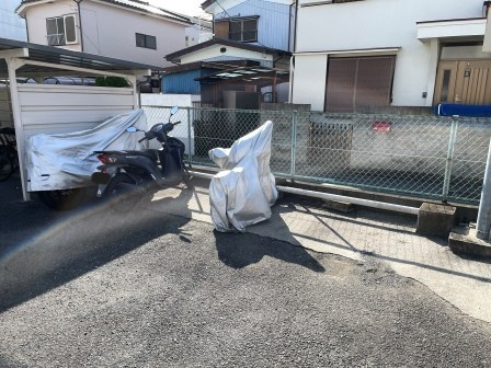 ゴッドマンションのその他共用部分|バイク置き場