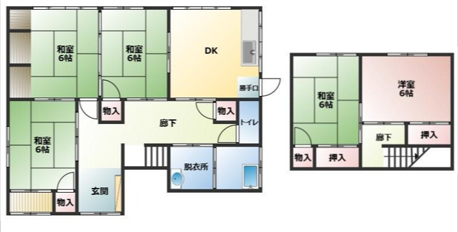 【間取り】 | 川崎1745-8戸建