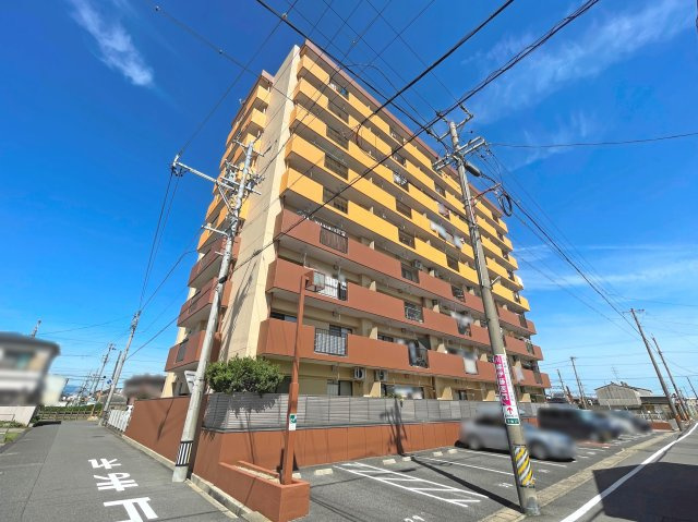 【外観】 | ラウムズ富洲原 | 最上階の９階にて日当り・景観良好