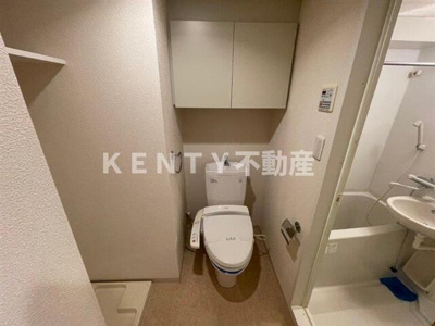 【トイレ】 | エル・ドゥーチェ蒲田 | 落ち着いた色調のトイレです