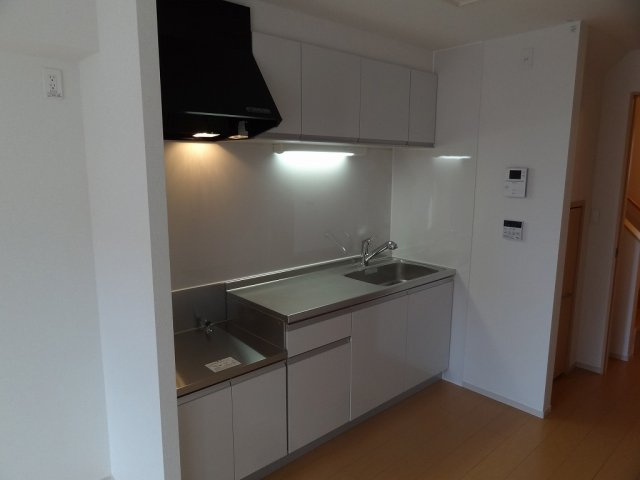 ロータスⅡのキッチン|きれいなキッチンです