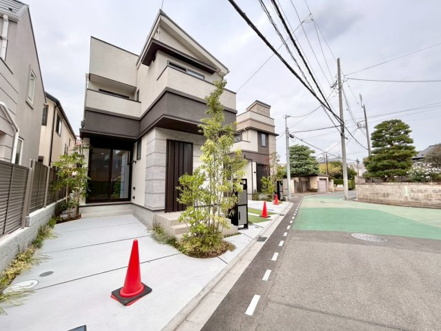 世田谷区瀬田5丁目　新築戸建　残2棟の前面道路含む現地写真|現地写真(2025.10.03撮影)