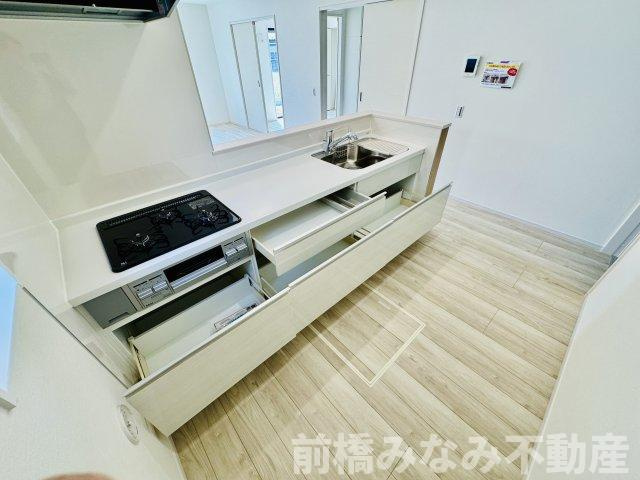 前橋市日吉町4丁目2期　限定1棟　ずっとプラス　新築建売のキッチン|キッチンです