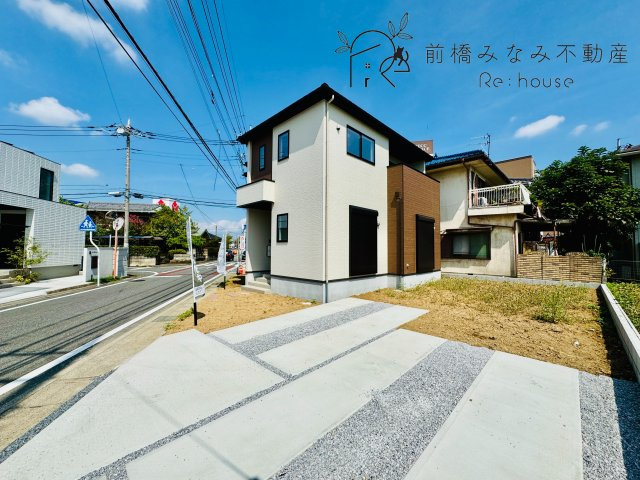 前橋市日吉町4丁目2期　限定1棟　ずっとプラス　新築建売の外観|落ち着いた雰囲気の外観です