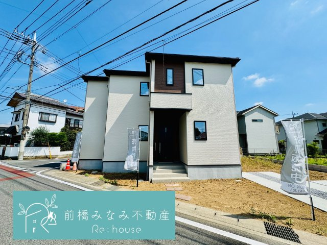 前橋市日吉町4丁目2期　限定1棟　ずっとプラス　新築建売の外観|外観もきれいです