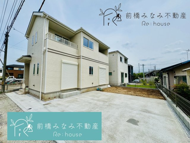 前橋市天川大島町５期　限定1棟　ハートフルタウン　新築建売の外観|外観もきれいです