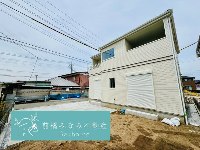 前橋市天川大島町５期　限定1棟　ハートフルタウン　新築建売の外観|おしゃれな外観です