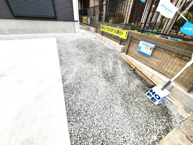 春日市天神山4丁目第2-1棟（1号棟）の庭|お庭で自由な時間を過ごせます。