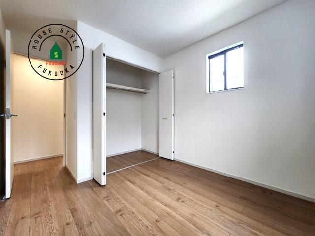 春日市天神山4丁目第2-1棟（1号棟）の和室|将来的に、琉球畳を引きまして和室風にすることも可能です。