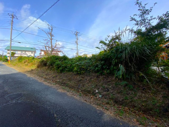 【前面道路含む現地写真】 | 大室高原別荘地　売地