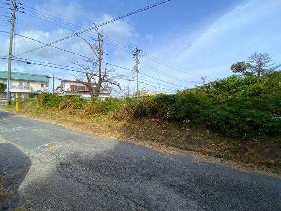 【前面道路含む現地写真】 | 大室高原別荘地　売地