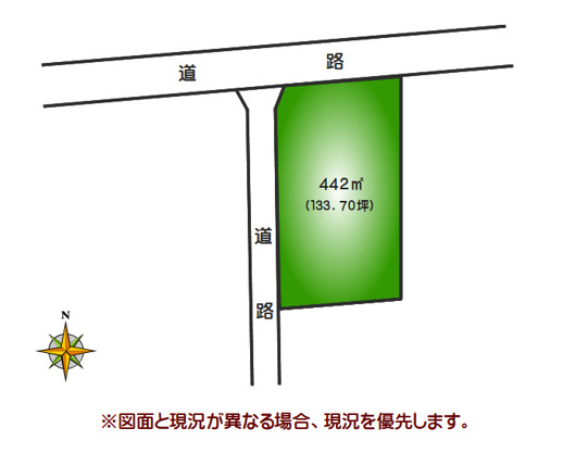【土地図】 | 大室高原別荘地　売地
