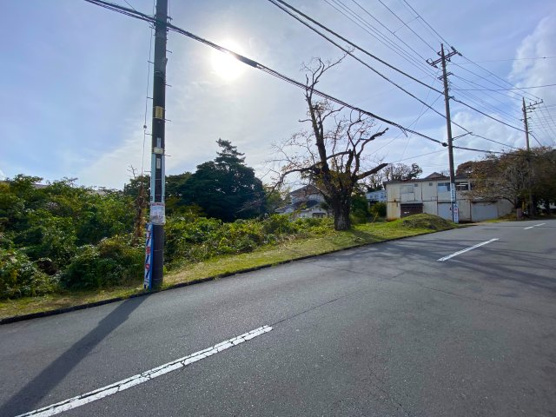 【前面道路含む現地写真】 | 大室高原別荘地　売地