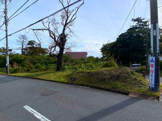 【前面道路含む現地写真】 | 大室高原別荘地　売地