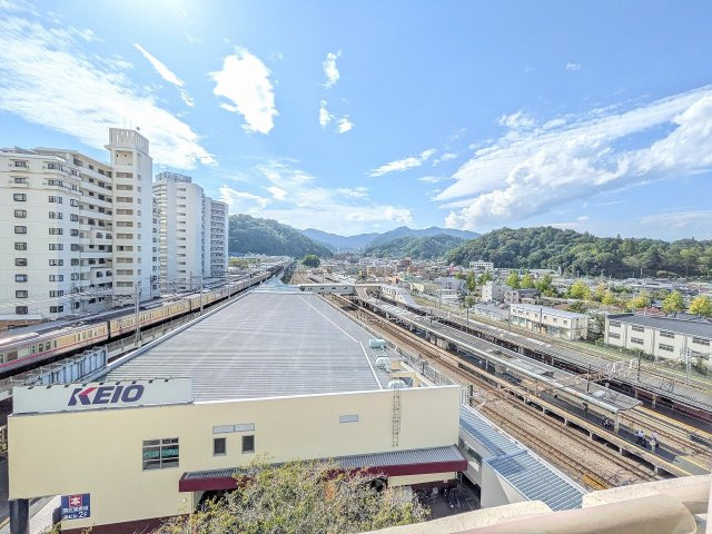 高尾パークハイツＡ棟の展望|～眺望・陽当たり共に良好です～