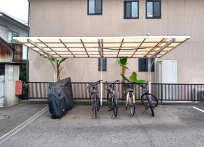 【その他共用部分】 | ハイマットメゾン　B棟 | 屋根付き駐輪場