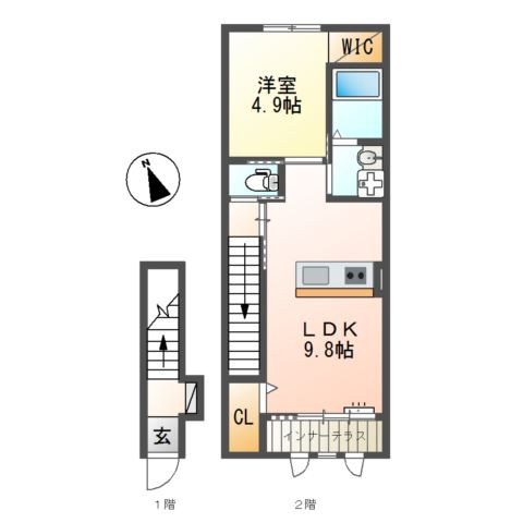 Ｊｉｒｏ東幸の間取り
