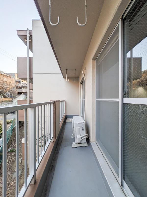 サンヴァレー田中のバルコニー