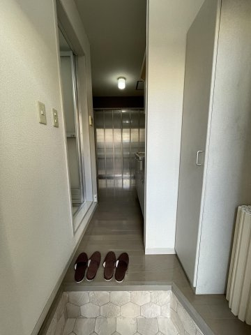 ツインズコーポのエントランス