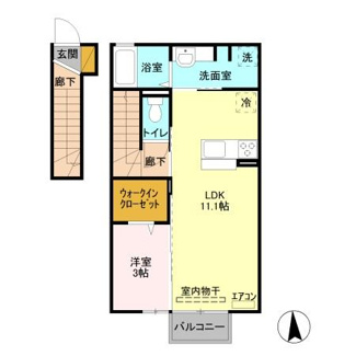 【間取り】 | エスペランサ　Ｂ