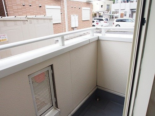 スマイル　タウンＡのバルコニー