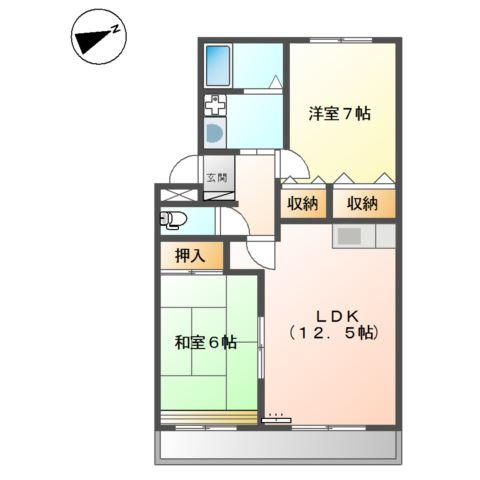レジデンスコート東山の間取り