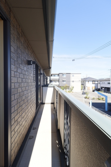 エスペランサＴＡＴＳＵＭＩのバルコニー