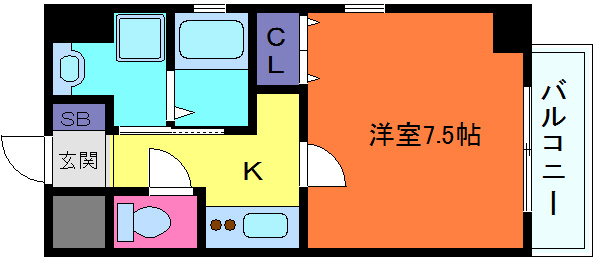 プライムライフ御影の間取り