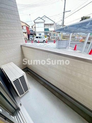 グレイス天野のバルコニー|落ち着いた時間を過ごせるバルコニーです