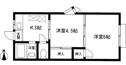 【間取り】 | ２Kの間取り！
