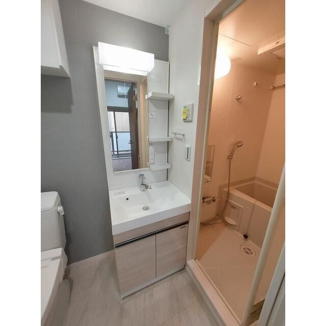 アルファコート蕨５の洗面所