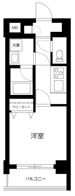 新宿区西落合２丁目のマンションの画像