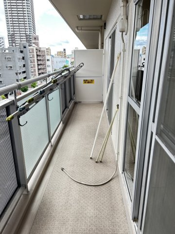 ドマーニ住吉のバルコニー