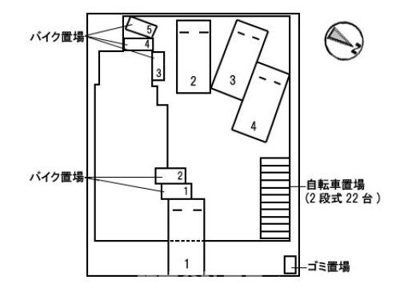 【区画図】 | フラットリア笠岡