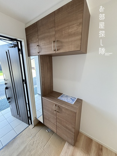 三潴郡大木町大字横溝の新築一戸建の玄関