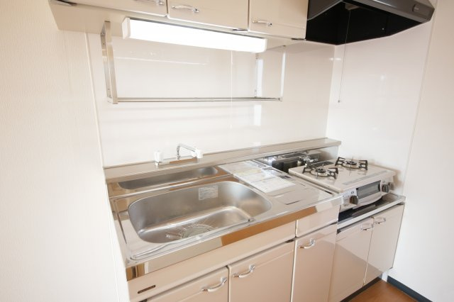 ヴィレッジねむのキッチン|別部屋同一間取りのお写真となります。