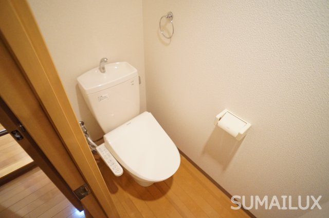 熊本市南区近見７丁目の賃貸マンションのトイレ