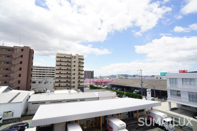 熊本市南区近見７丁目の賃貸マンションの展望