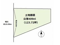 山科区大宅御供田町　売地の画像