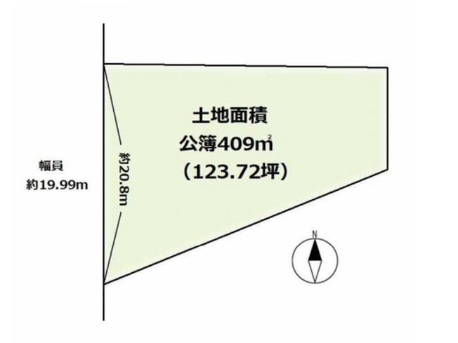 【土地図】 | 山科区大宅御供田町　売地