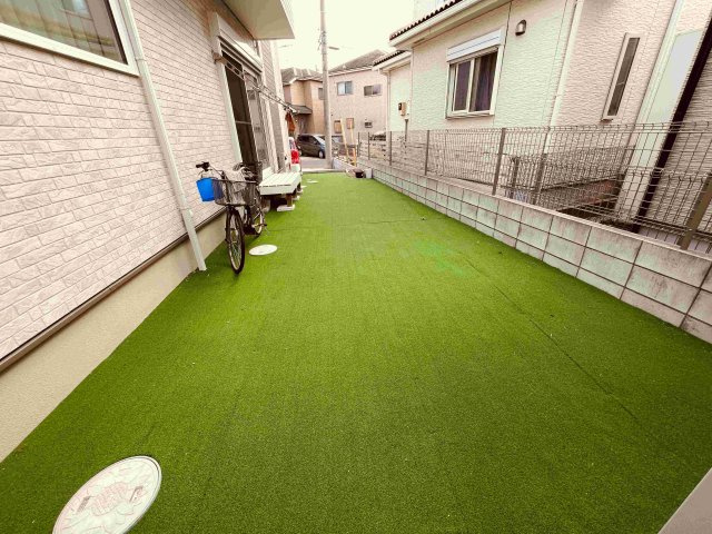 野田市つつみ野1丁目　中古戸建の庭