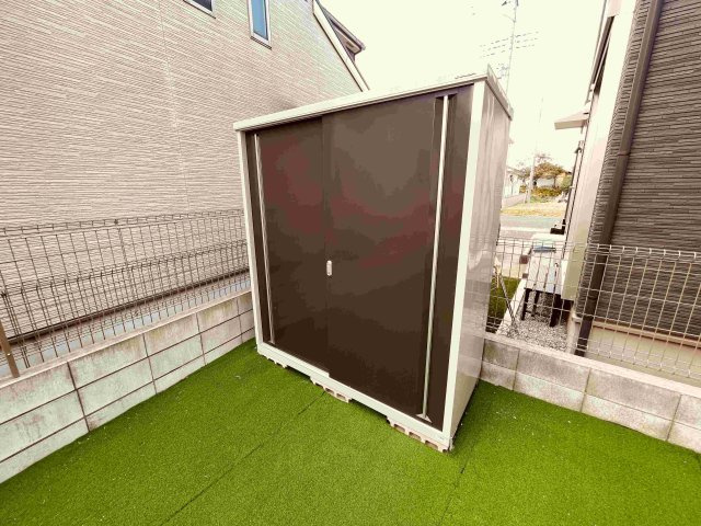 野田市つつみ野1丁目　中古戸建の庭