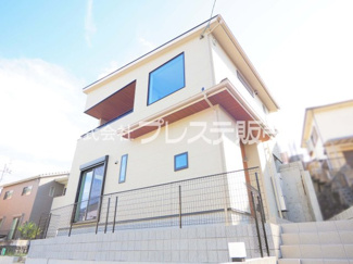 【外観】 | 現地写真（１号地外観）堂々完成！実際の建物内をご内覧できます♪※現地に係員は常駐しておりません。