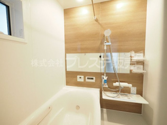 【浴室】 | 現地写真（１号地浴室）ミストサウナ付き浴室暖房乾燥機を標準装備！